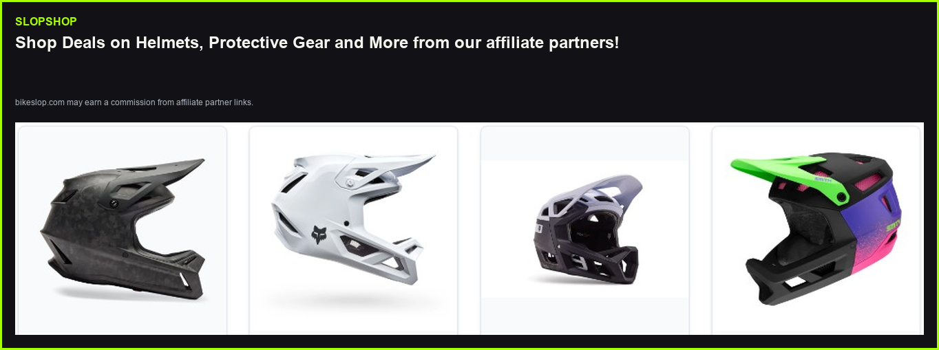 Shop Deals on Helmets, Protective Gear and More from our affiliate partners!